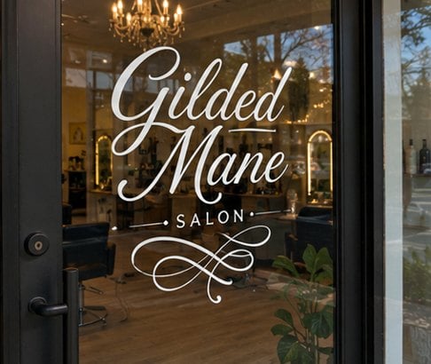 Custom static clings for small business