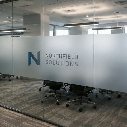 Customized static clings for corporate offices and lobbies