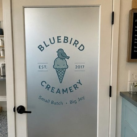 Frosted Privacy Cling